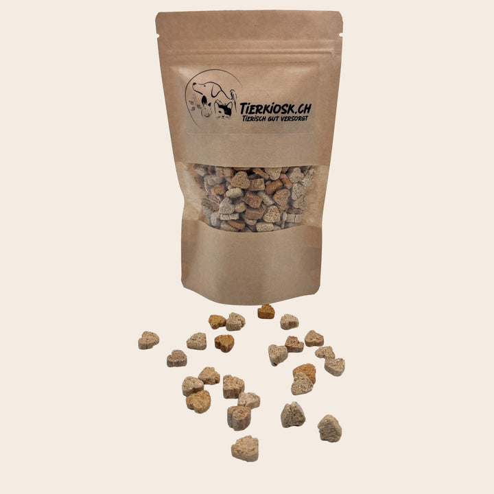 Biskuit in Herzform mit Kartoffel und Lamm Multipack