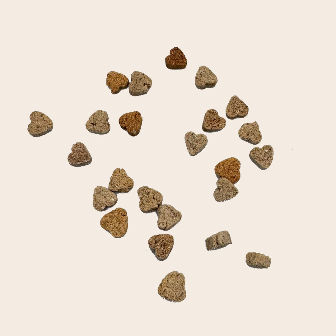 Biskuit in Herzform mit Kartoffel und Lamm Multipack