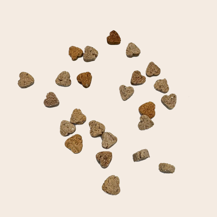 Biskuit in Herzform mit Kartoffel und Lamm Multipack