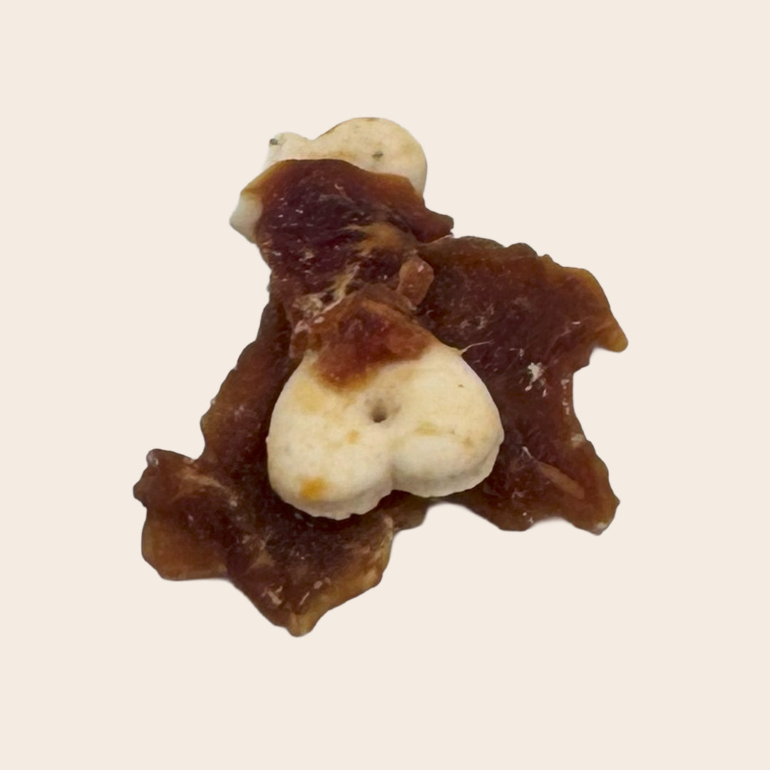 Biskuit in Knochenform mit Poulet ummantelt Multipack