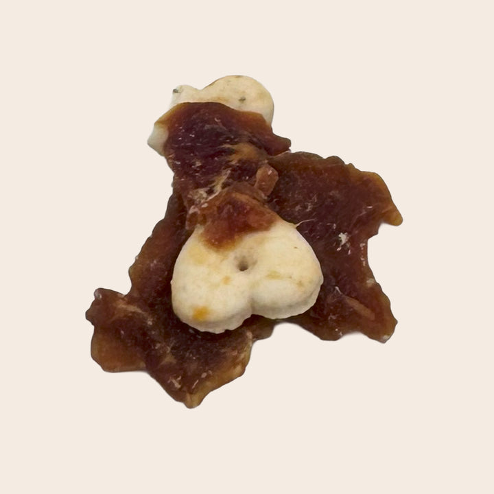 Biskuit in Knochenform mit Poulet ummantelt Multipack