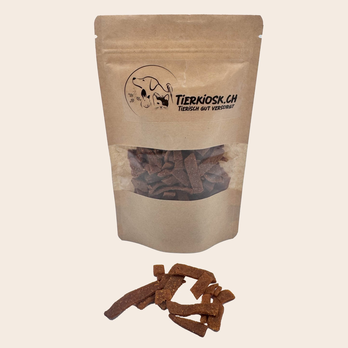 Fleischstreifen mit Hirsch Multipack